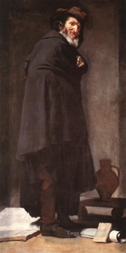Retrato de Menipo Diego Velázquez Pinturas al óleo